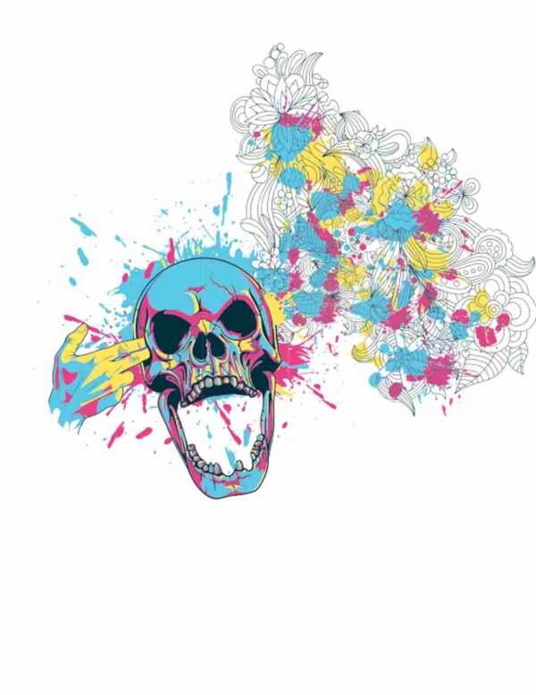 Skull Headshot Tshirt - Image 2