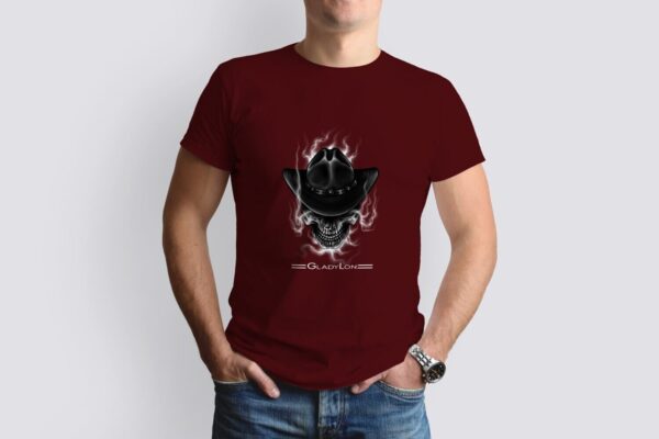 Somking Skull Tshirt