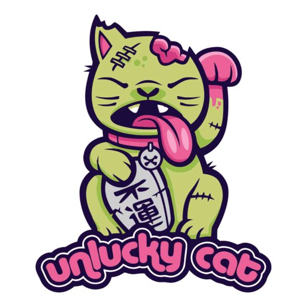 Unluky Cat Tshirt - Image 2