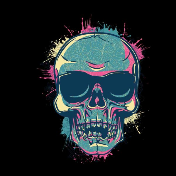 Holi Skull Tshirt - Image 2