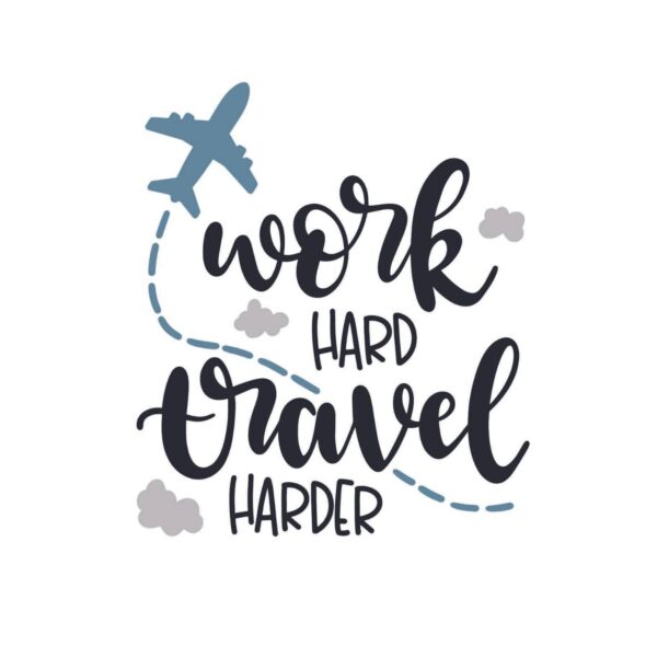 Travel Harder Tshirt - Image 2