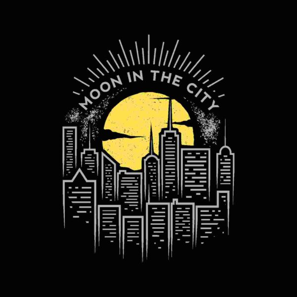 Moon in the City Tshirt - Image 2