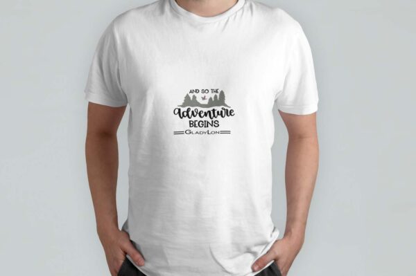 Adventure Begins Tshirt