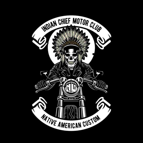 Indian Chief Motor Tshirt - Image 2