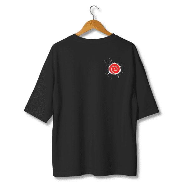 Uzumaki Crest Anime Oversize Tshirt