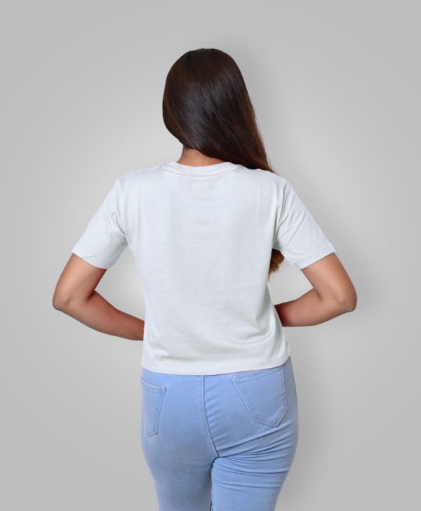 Supergirl Logo Crop Top - Image 3