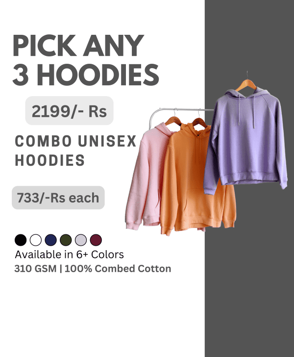 Hoodie Combo of 3