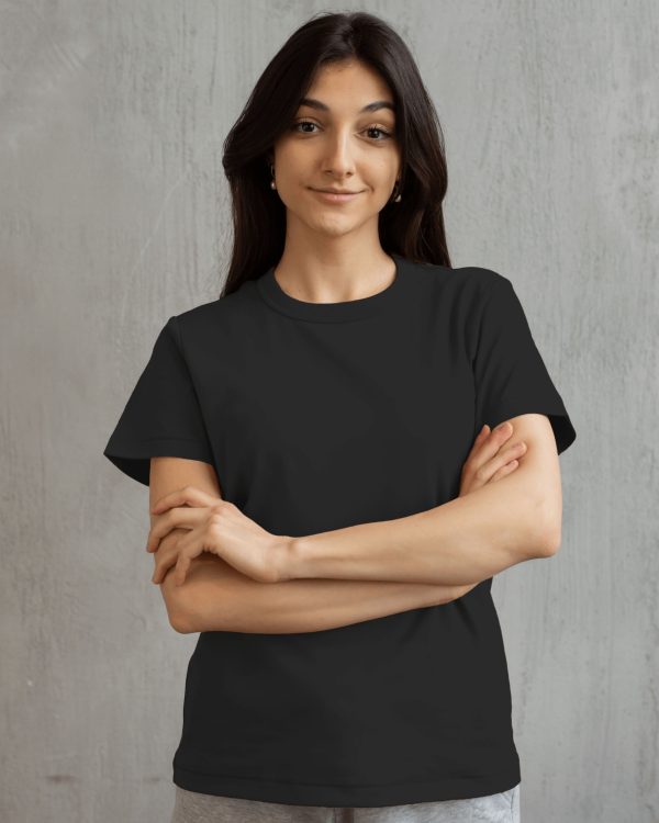 Women plain T-shirt Combo set of 2 - Image 2