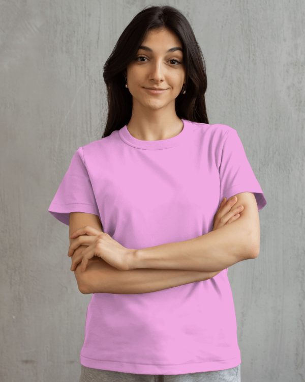 Women plain T-shirt Combo set of 2 - Image 4