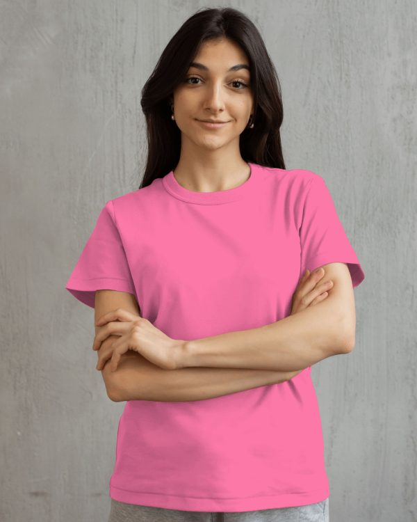 Women plain T-shirt Combo set of 2 - Image 6
