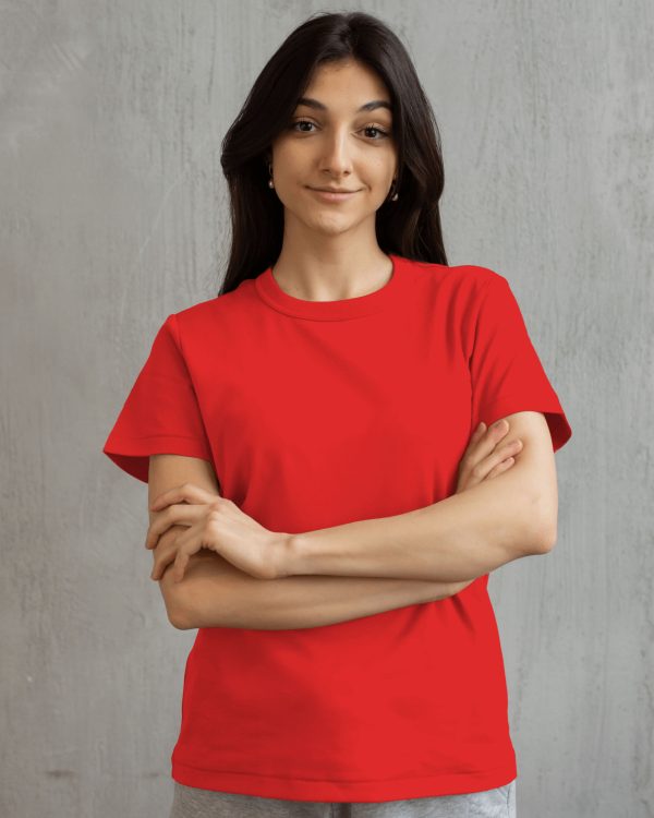 Women plain T-shirt Combo set of 2 - Image 7