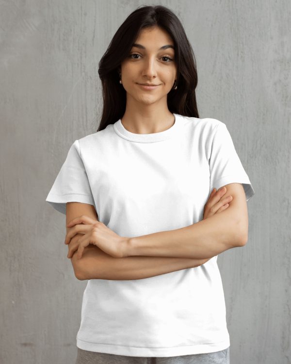Women plain T-shirt Combo set of 2 - Image 3