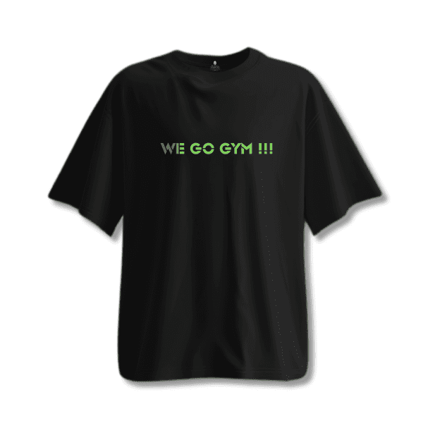 We Go Gym Oversize Tshirt - Image 2