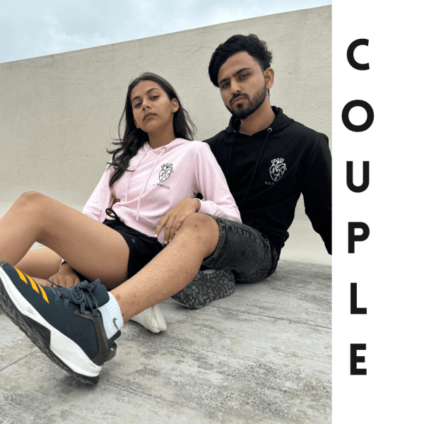 Couple Hoodie (Heart) Set of 2