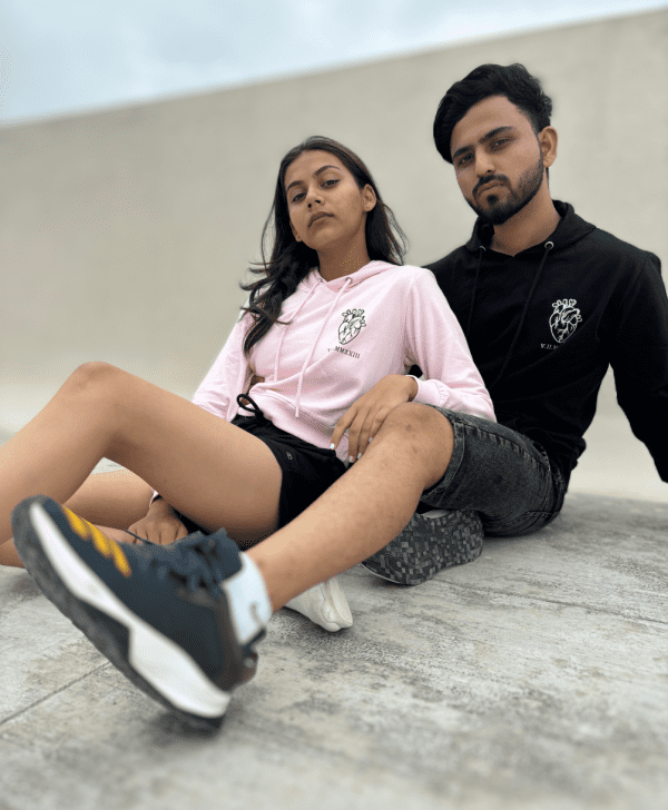 Couple Hoodie (Heart) Set of 2 - Image 3